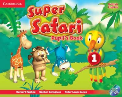 Super Safari Level 1, Pupil's Book [With DVD ROM] von Cambridge University Press